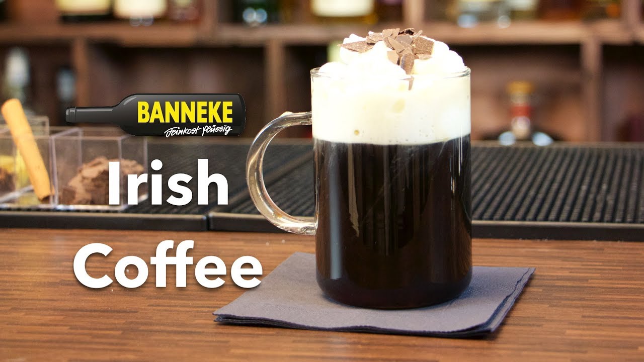 Irish Coffee - Whiskey Drink selber mixen - Schüttelschule by Banneke