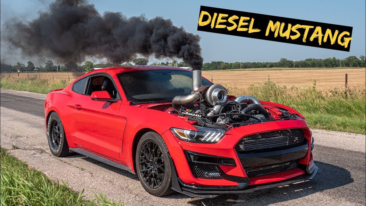 Cummins Mustang получает две турбины от полуприцепа