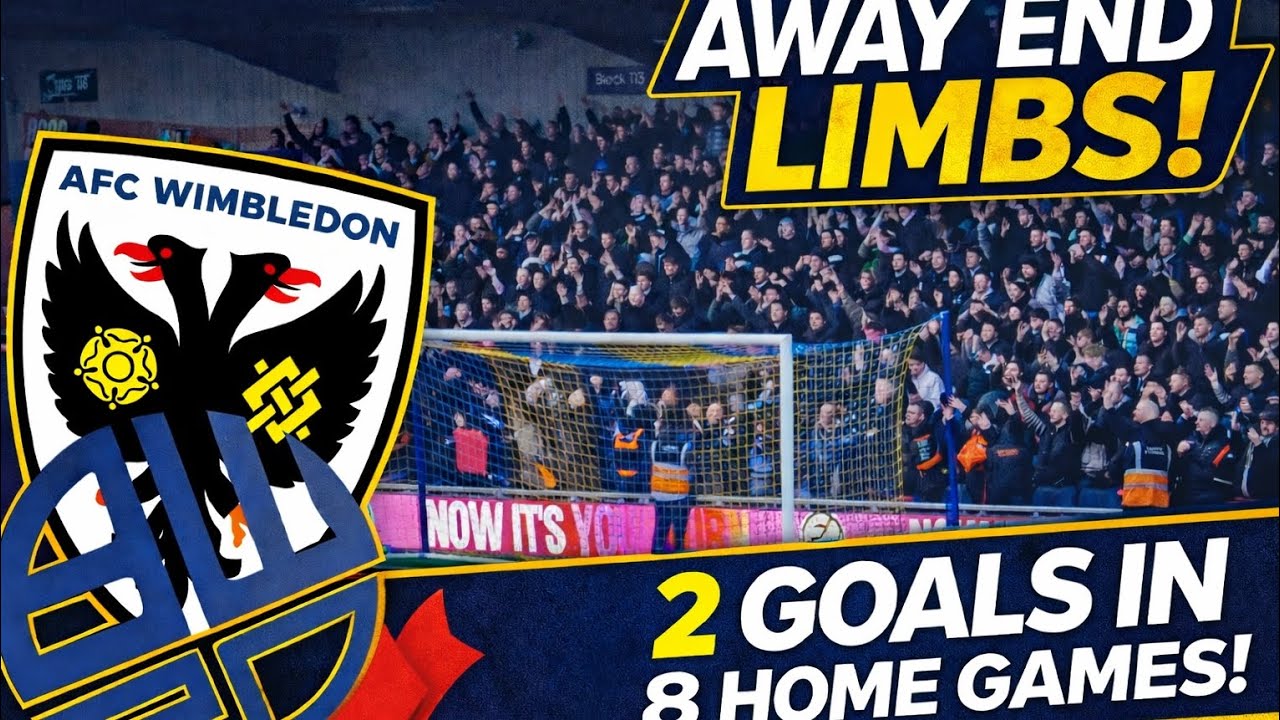 DONS SINK CLOSER TO RELEGATION AS BOLTON CLIMB TO THIRD! AFC WIMBLEDON V BOLTON WANDERERS