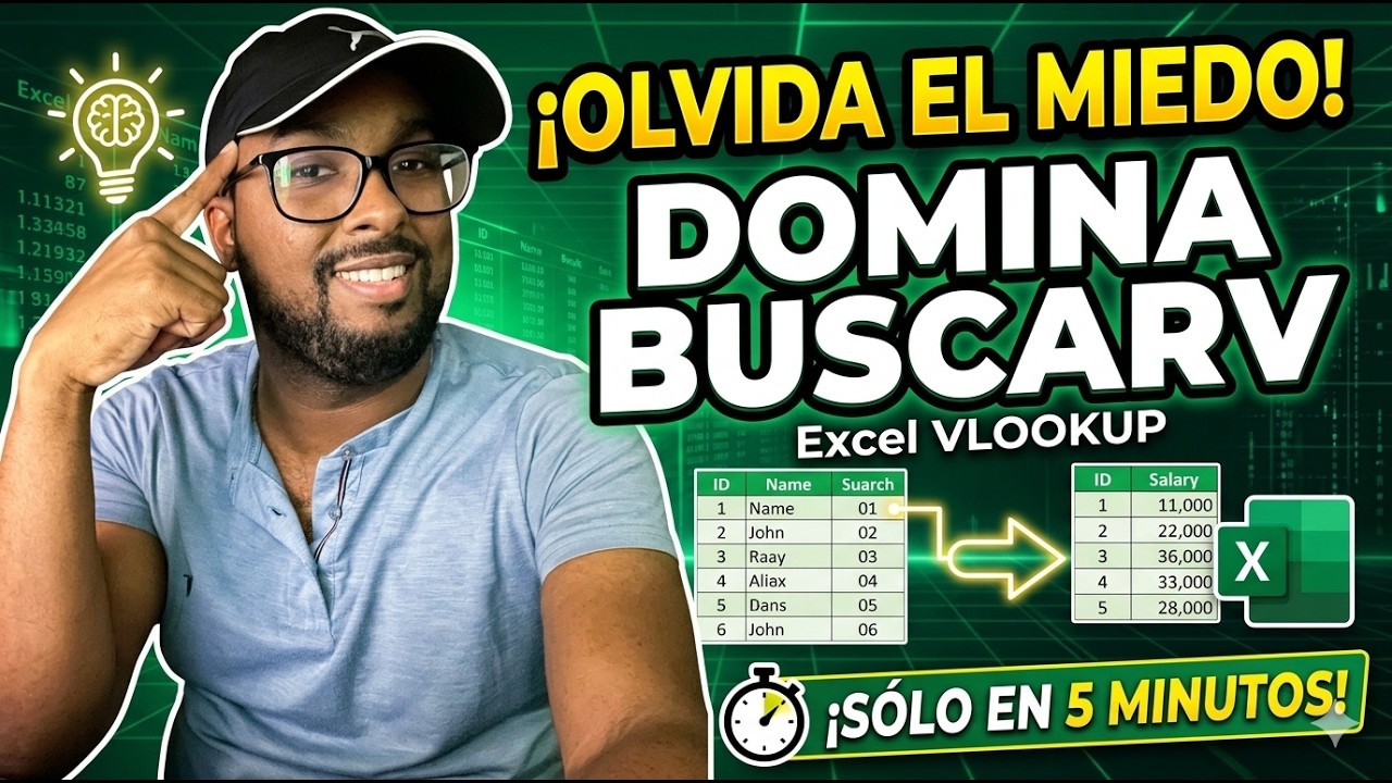 Ahorra HORAS en Excel: Domina la función BUSCARV desde cero