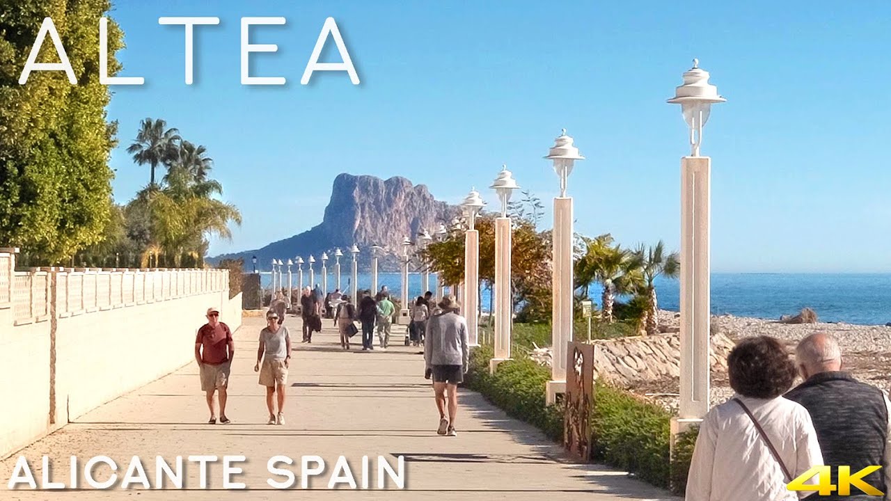 Tiny Tour | Altea Spain | a beautiful coastal city on Costa Blanca 2020 Jan