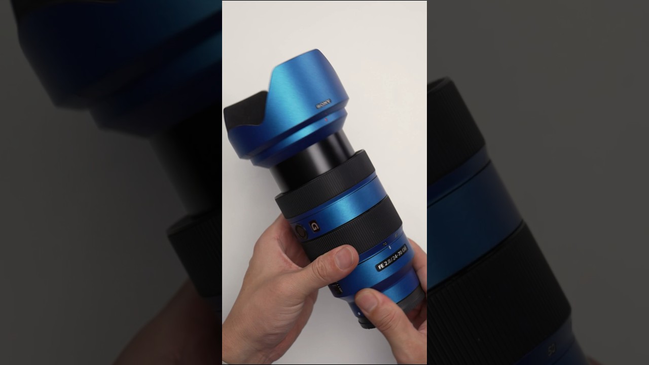 Wrapping it in our coveted Shadow Blossom. Alphagvrd skins. #sonylens #camera #lens