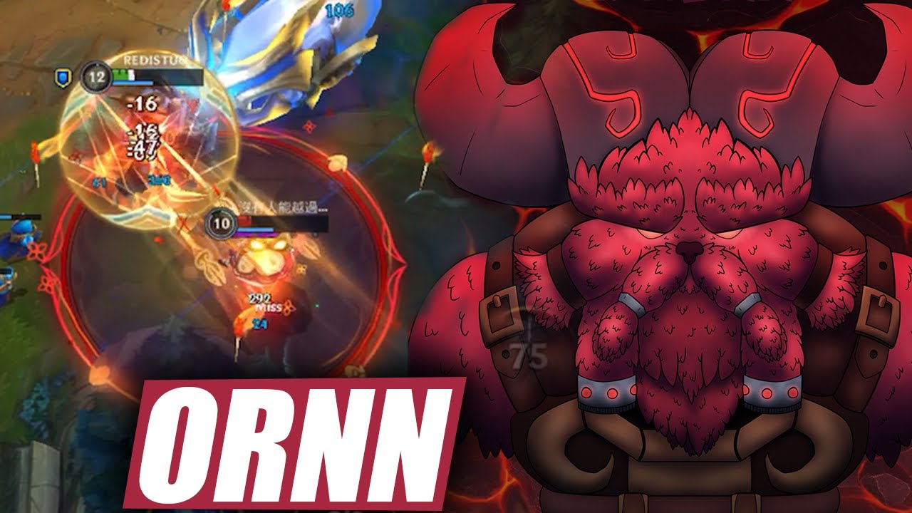 Wild Rift ORNN is OP Super Tank Carry (Build & Runes)