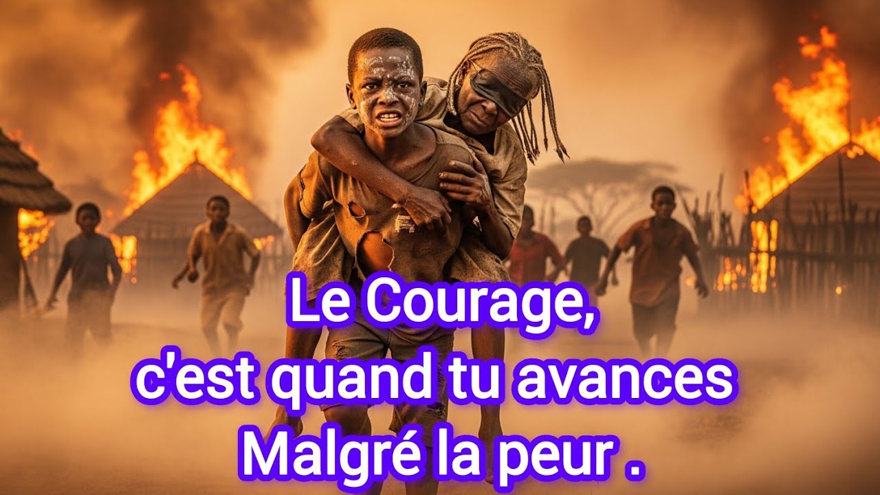 Le Courage, c’est quand tu avances malgré la peur – Parole du sage africain.