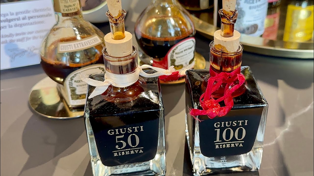 100 years old  Balsamico Giuseppe Giusti Modena