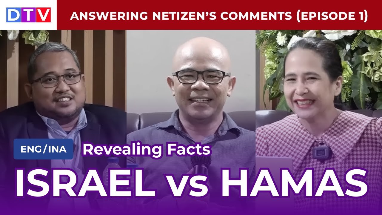 (ENG/INA SUBS) Revealing Facts about Israel vs Hamas (1) | Pdt. Arif Mirdjaja & Monique Rijkers