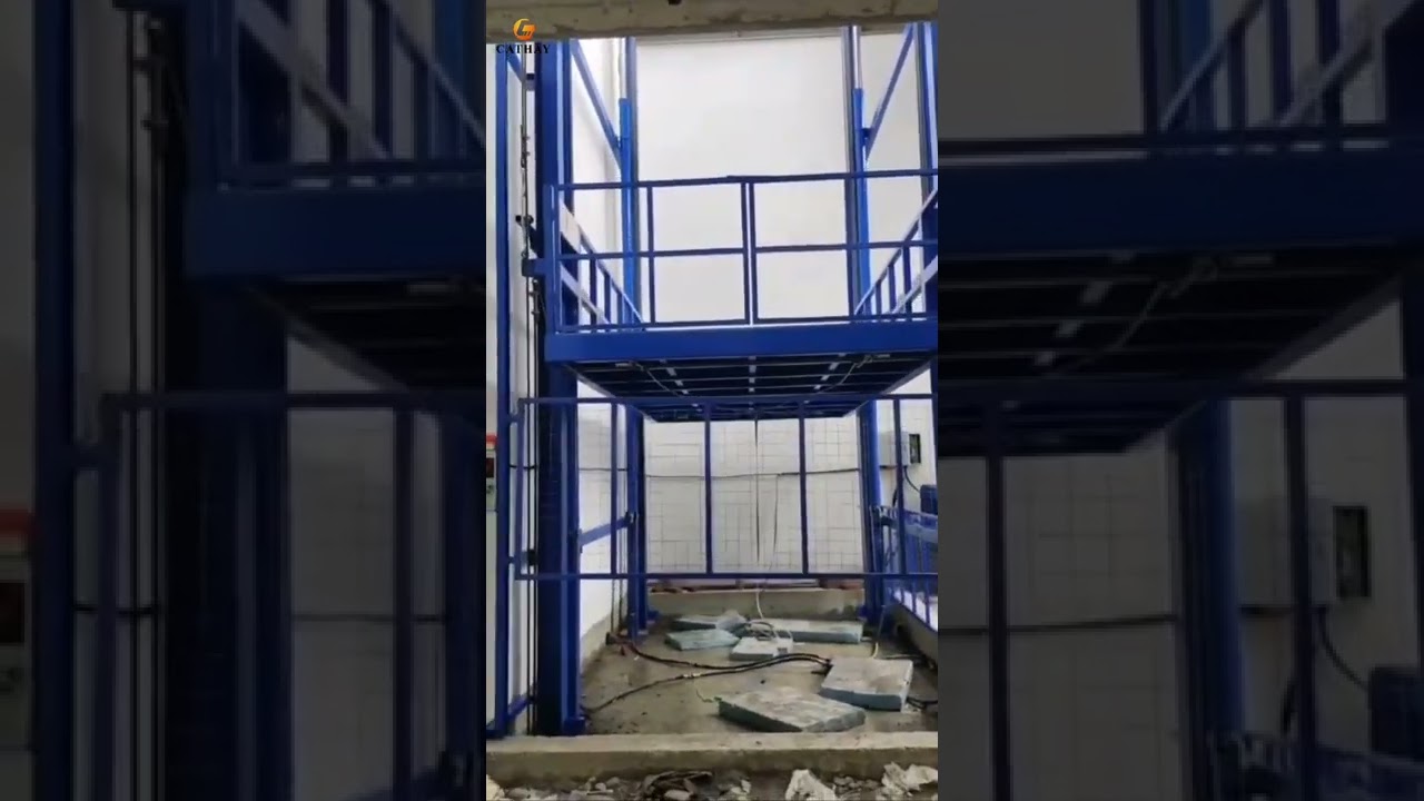 Cargo lift, material lifting and handling- Shandong Cathay Machinery Co.,Ltd #cathaylift #cargolift