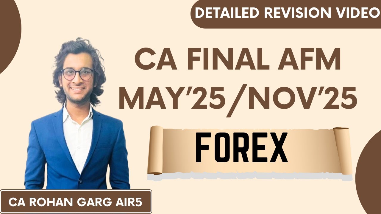 Forex Part 2 Detailed Revision CA Final AFM