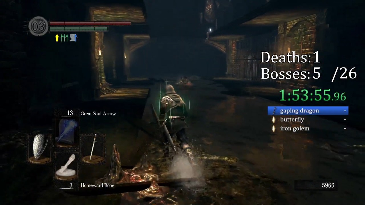 🧙‍♂️Dark Souls - all bosses magic run🧙‍♂️- part 2 [VOD part 1/2]