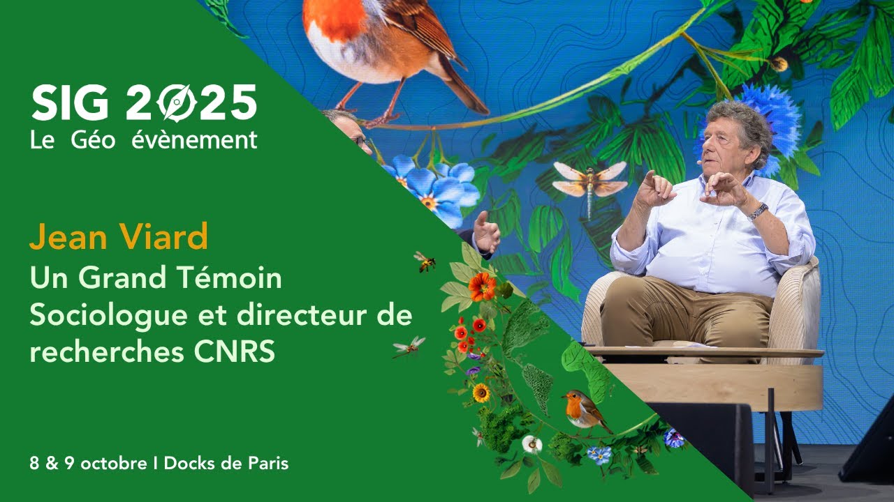 Jean Viard à SIG 2025 – Comprendre les grandes mutations de notre époque