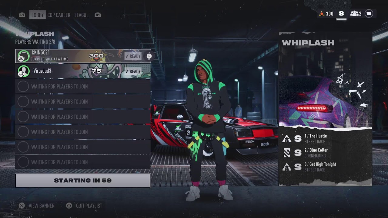 NFS UNBOUND CHILLIN TLR GANG LETS RIDE 🏎️🏁😎🚓💯