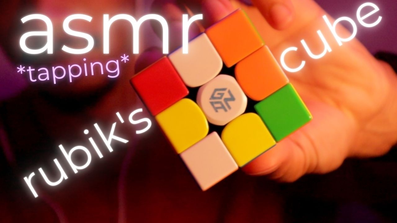 ASMR RUBIK'S CUBE🎲🧩Tapping/Solving/Satifying Creaks and Cracks