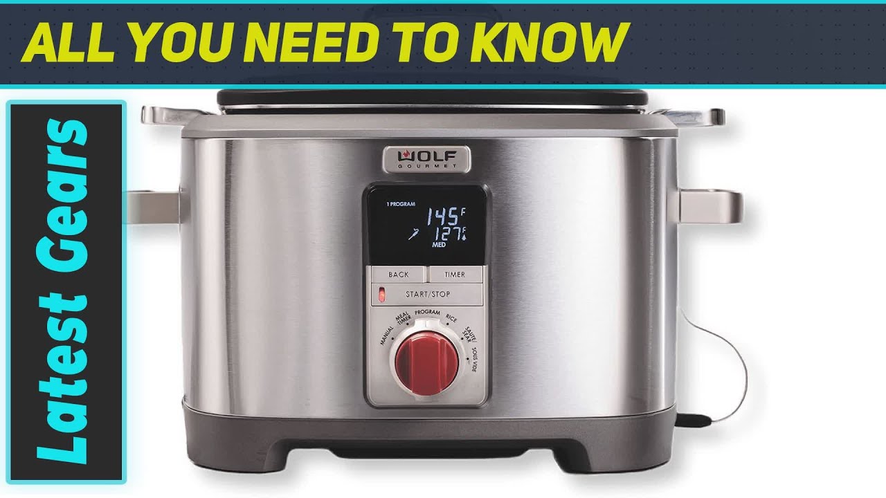 Wolf Gourmet Multi-Function Cooker: Best for Tender Roasts and Versatile Cooking
