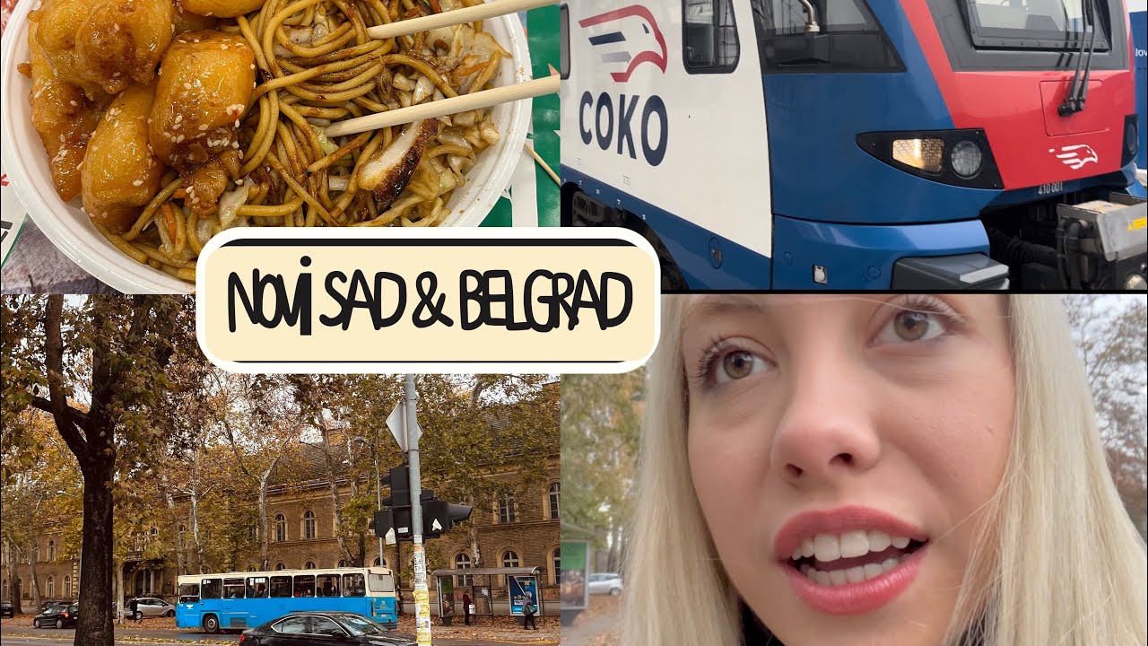 NOVİ SAD’TAN BELGRAD’A SADECE 30 DK’DA ULAŞTIK 😳 SIRBİSTAN VLOG 1