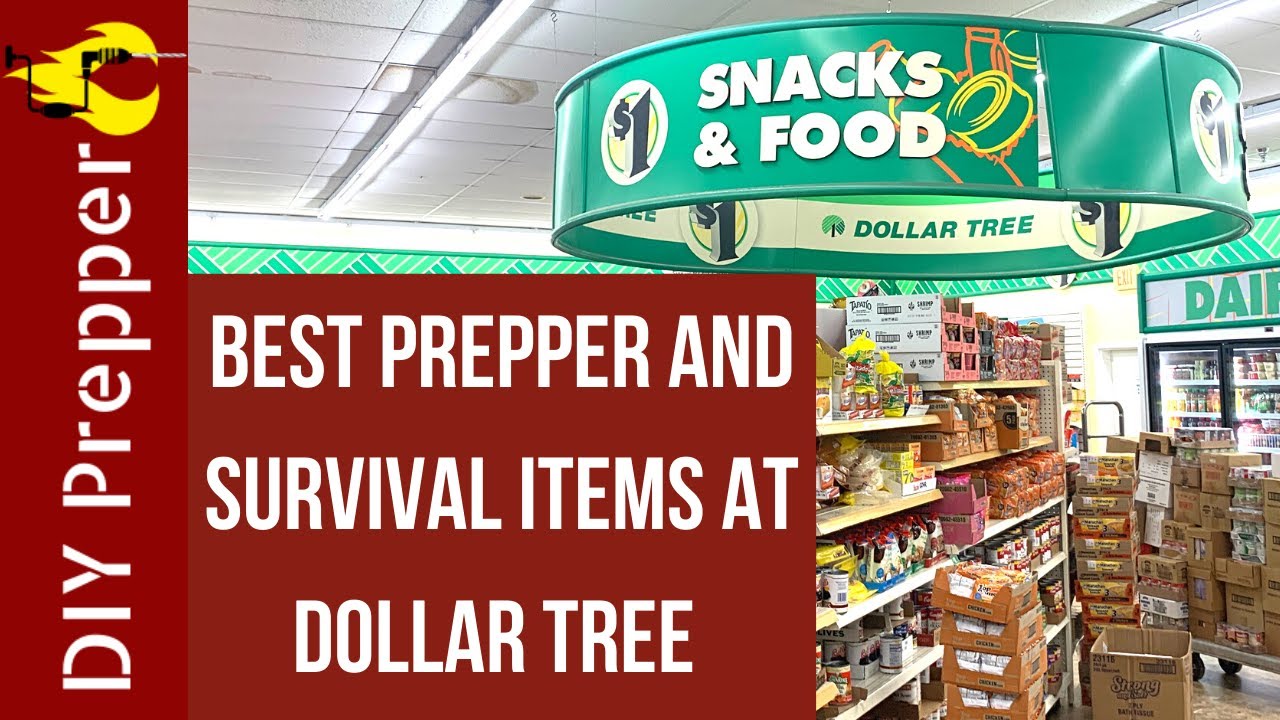 The Best Prepper and Survival Items at Dollar Tree