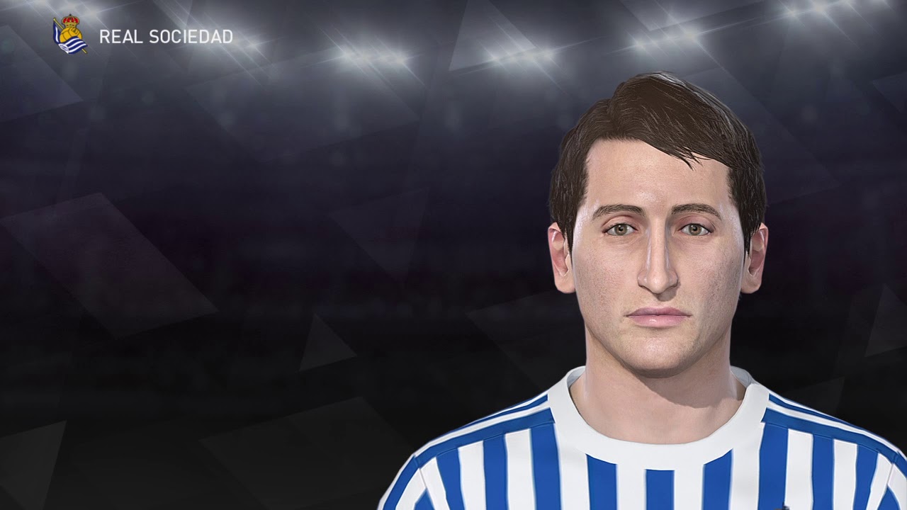Mikel Oyarzábal face (Real Sociedad) PES 2018