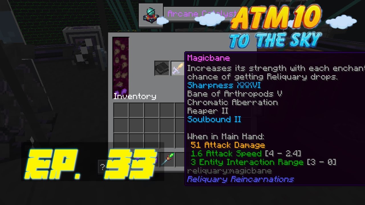 Super Encantamientos - ATM10 SKY #33