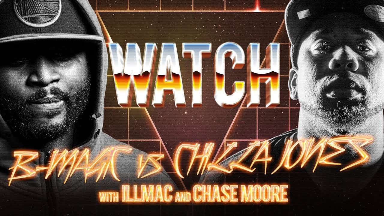 WATCH: B-MAGIC vs CHILLA JONES with ILLMAC and CHASE MOORE