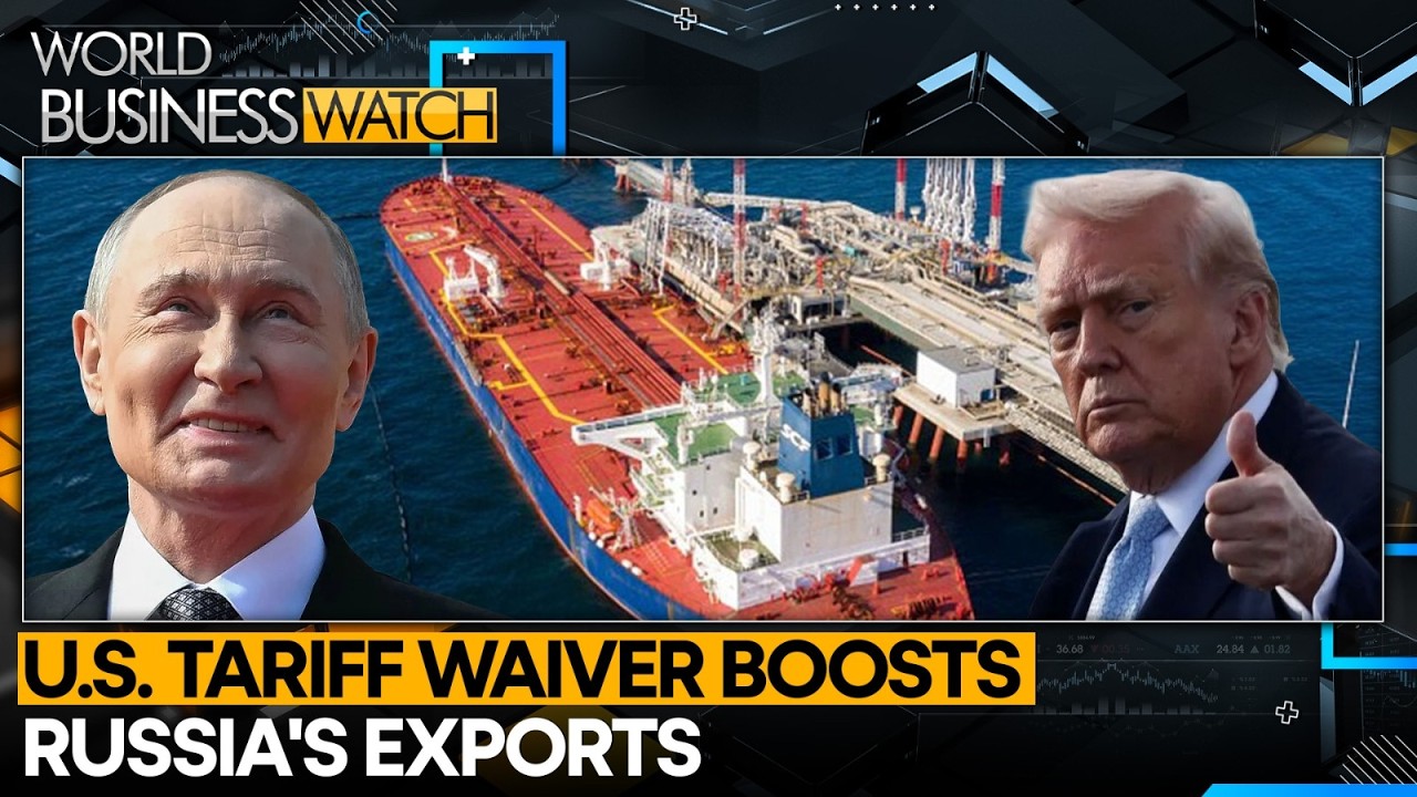 Russian Crude Exports Surge to Highest Since March 2022 | WION World Business Watch