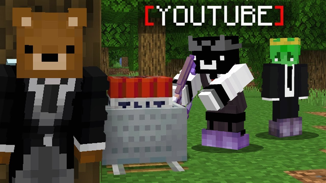 Sunt VANAT de YouTuberi pe acest SMP...