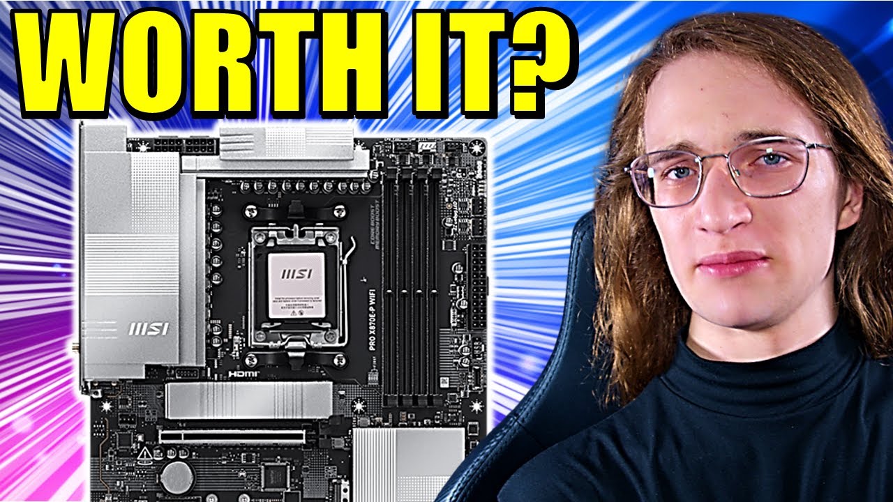 Who Should Buy THIS Motherboard?! MSI Pro X870E-P