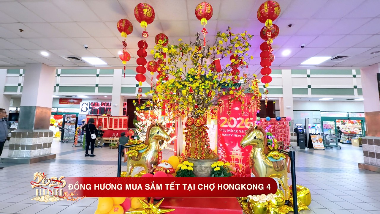 Đồng Hương Mua Sắm Tết Tại Chợ Hongkong 4, thành phố Houston