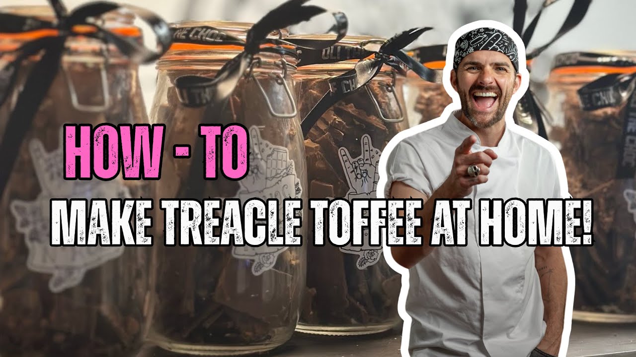 HOW TO MAKE THE BEST EVER TREACLE TOFFEE (HARD OR SOFT).