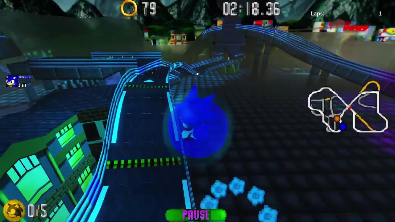 Sonic R-echarged 100% (pt1)