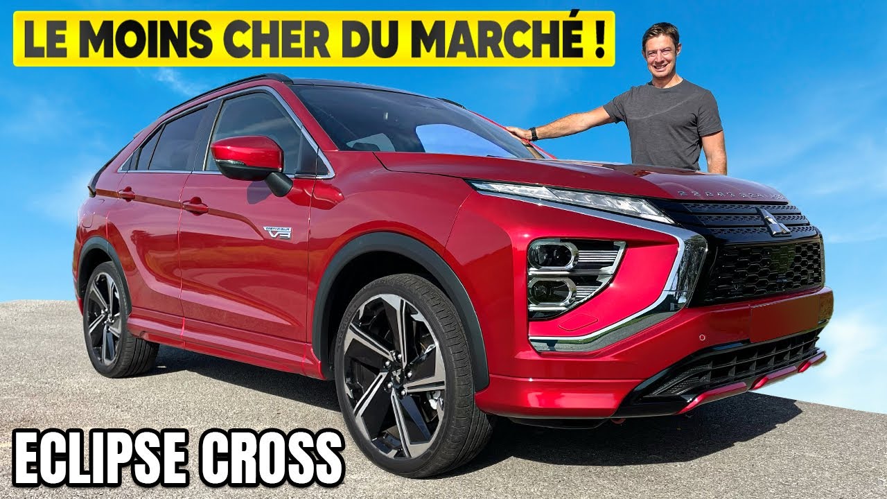 Essai Mitsubishi Eclipse Cross PHEV – Le MOINS CHER du MARCHÉ !