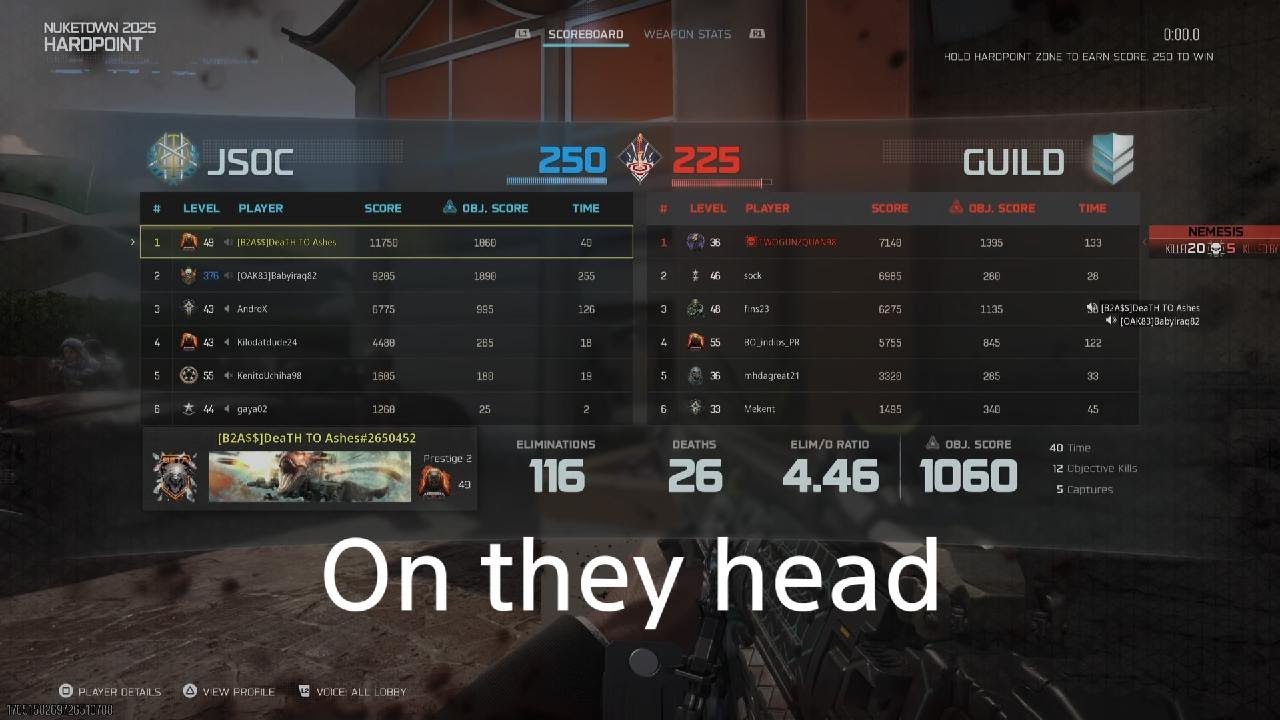 Call of Duty 116 kills