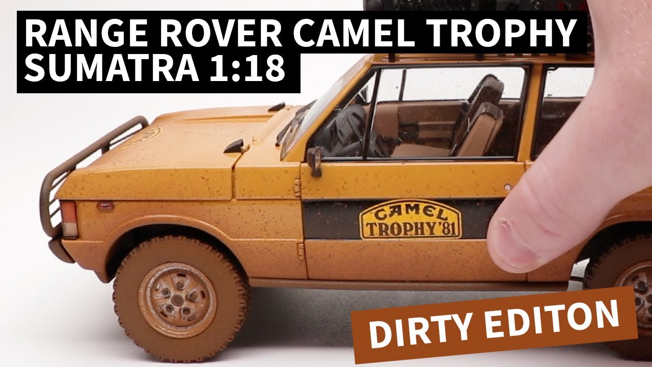 *Dirty & Rare* Range Rover “Camel Trophy” Sumatra 1981 1:18 Unboxed