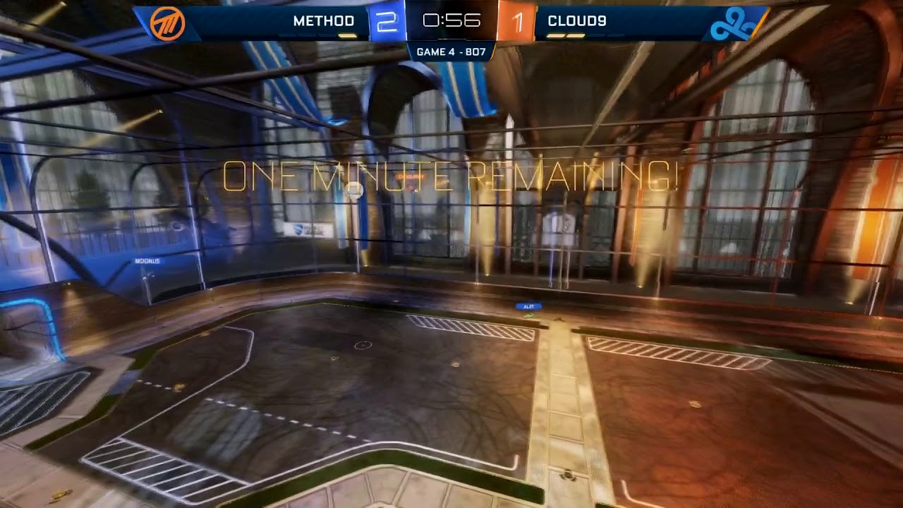 C9 Squishy - Nutty Ceiling Shot at RLCS Season 4 LAN.