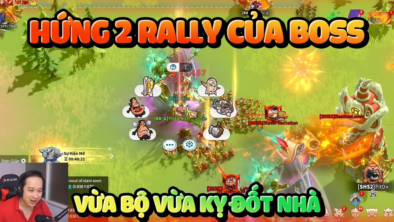Hứng Trọn 2 Rally Bộ Kỵ Của Boss Call of Dragons - Tại Sao Hứng Rally CoD Lại Khỏe Hơn RoK