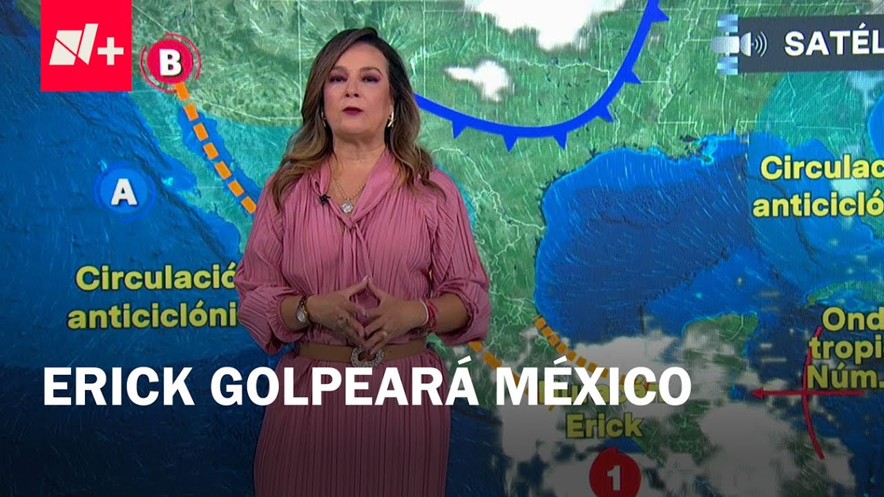 Trayectoria del huracán Erick - Las Noticias