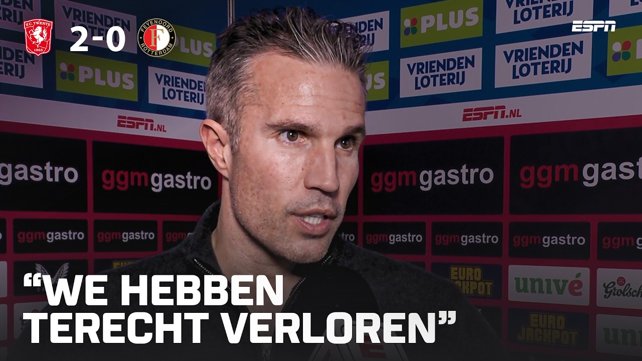Robin VAN PERSIE ziet een ONDERMAATS Feyenoord 🙁🗣️ | Interview