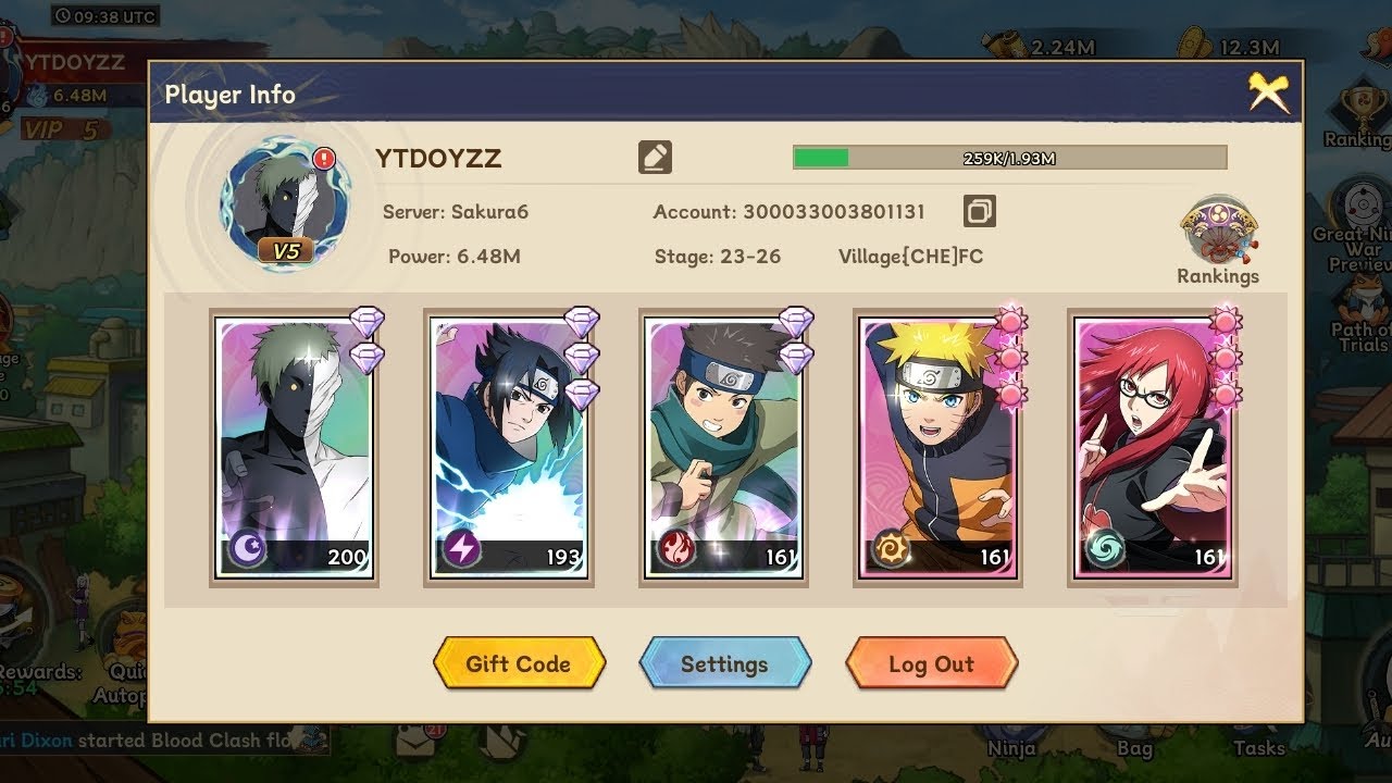 DAY-10 UPDATE PLAYER F2P CP UDAH 6M (SHADOW HAND SEAL)