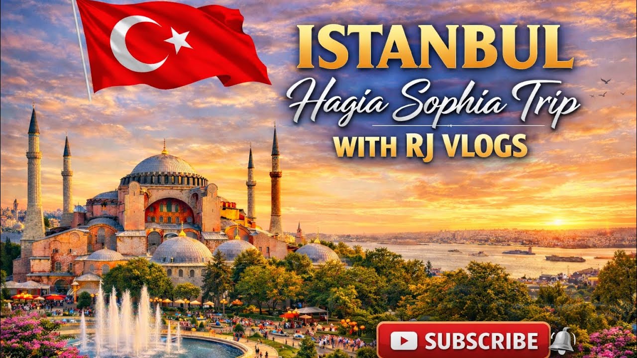 Hagia Sophia Istanbul Tour 🇹🇷 | Beauty & My Experience | RJ Vlogs