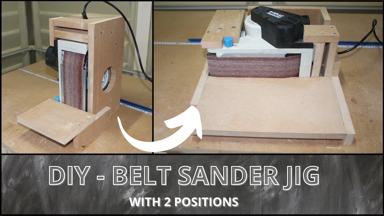 DIY - BELT SANDER JIG