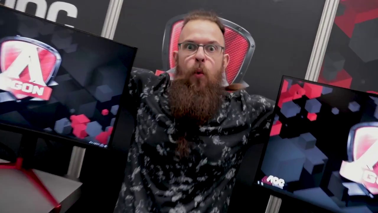 AOC Gaming @ gamescom 2018 - Sneak peek at AGON 3 with Majestic Ram