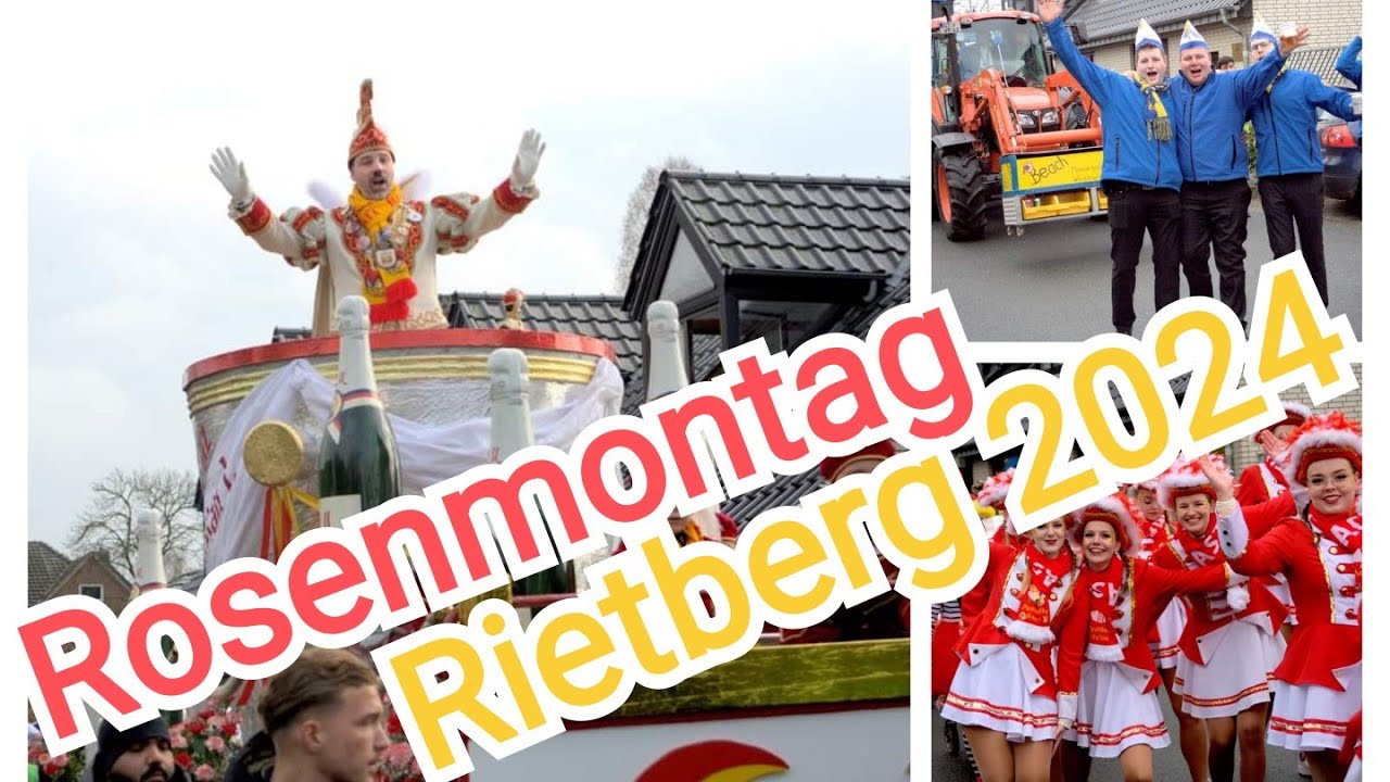Rosenmontagszug Rietberg 2024