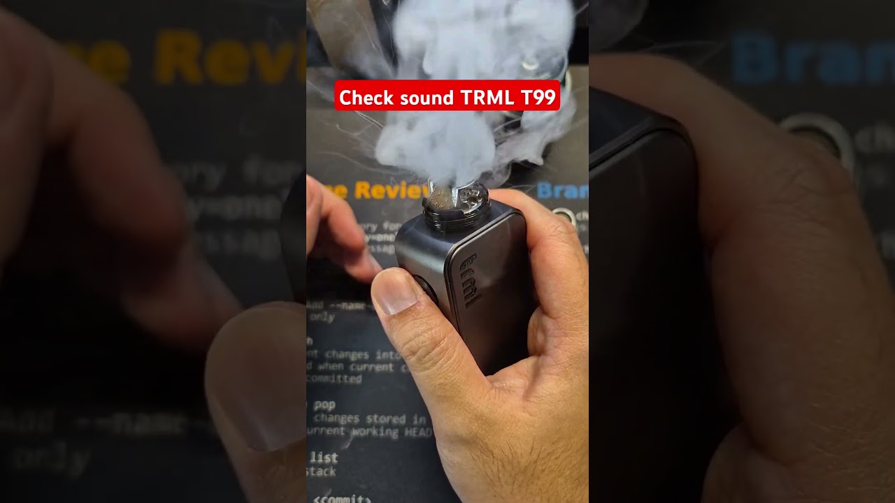Check sound TRML T99 #fyp #trml #t99 #review #tastethecloud