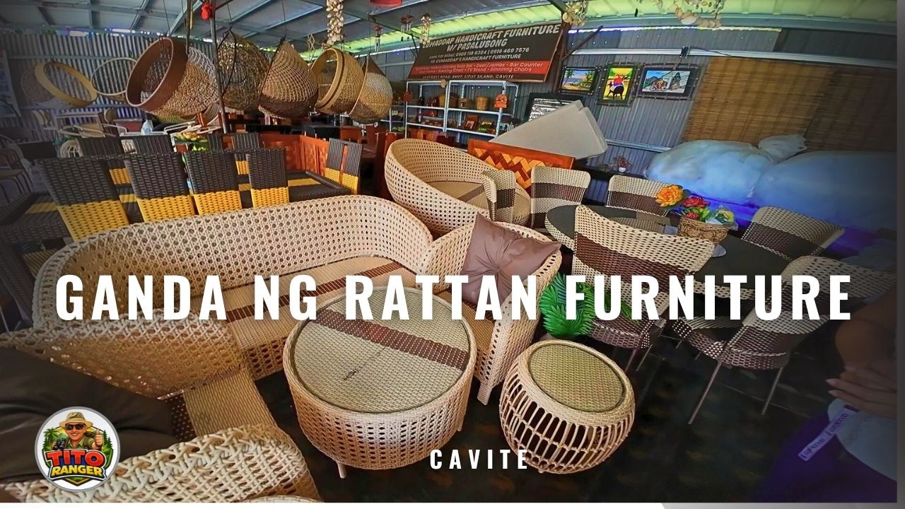 Maganda at Matibay! Synthetic Rattan Furniture