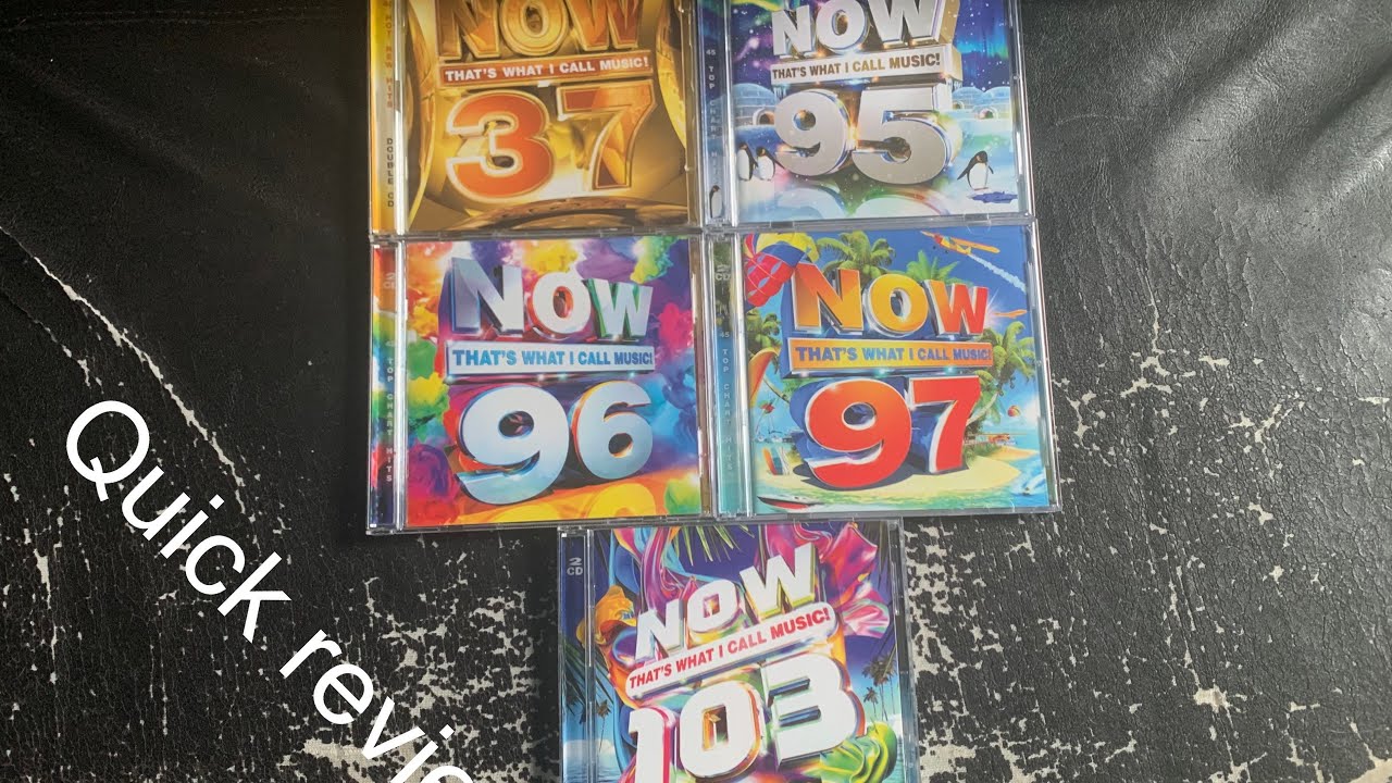 Quick reviews of my NOW UK CDs