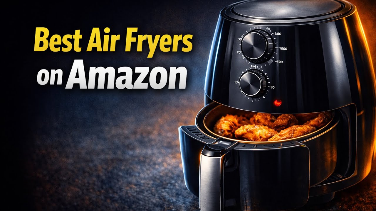 🔥🔥Top 8 Best Air Fryers on Amazon That Will Change How You Cook Forever