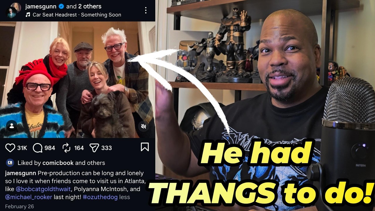 Why Did James Gunn SKIP the FIRST WB Meeting with David Ellison?!