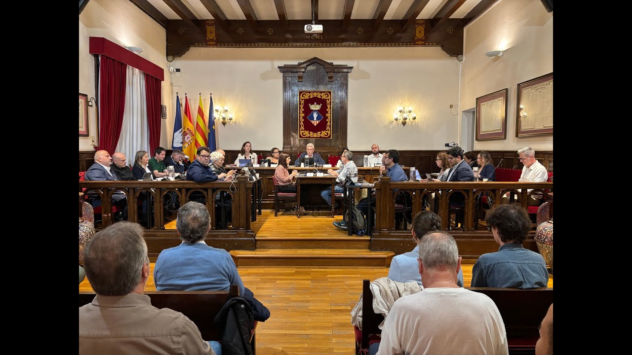 Emissió en directe: Ple Municipal de l'Ajuntament d'Esplugues - 29 d'octubre de 2025