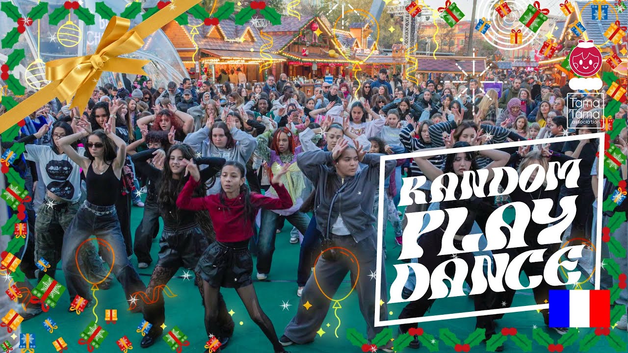 [KPOP RANDOM PLAY DANCE] - MARCHÉ DE NOËL / CHRISTMAS MARKET 🎄FRANCE - NICE | TamaTama