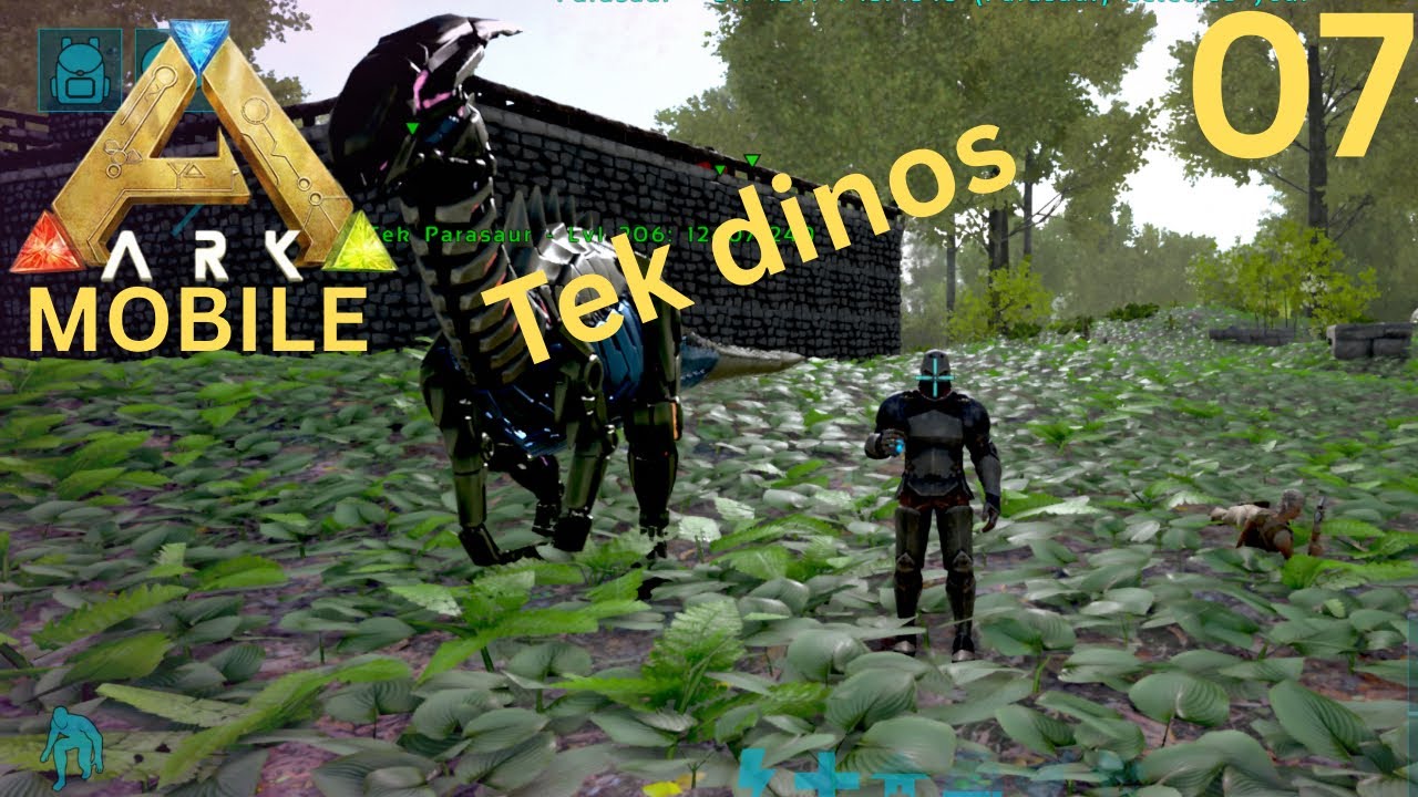 Taming some new tech dino and built a room to hatch eggs The Island Episode 07 | Ark Ultimate Mob…….