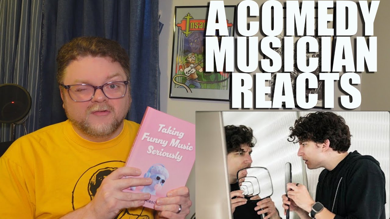 A Comedy Musician Reacts | When you hold a mirror up to a mirror (Daniel Thrasher) REACTION/ANALYSIS