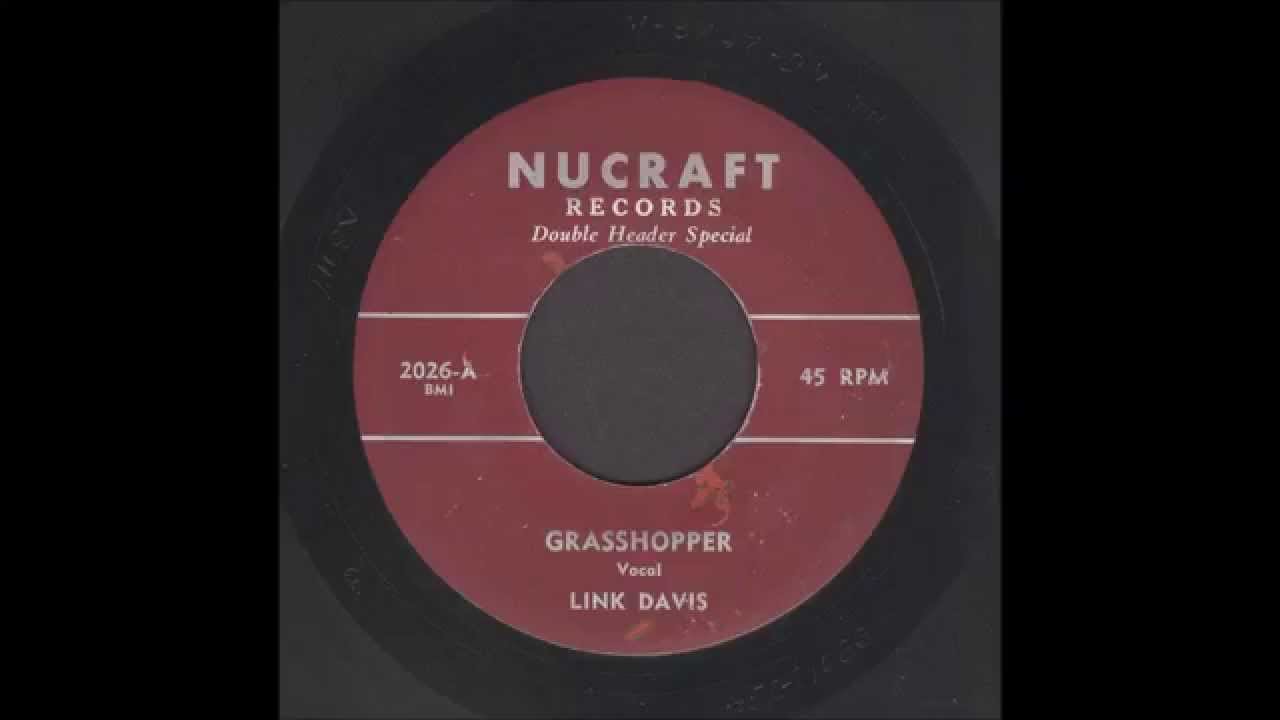 Link Davis - Grasshopper - Rockabilly 45